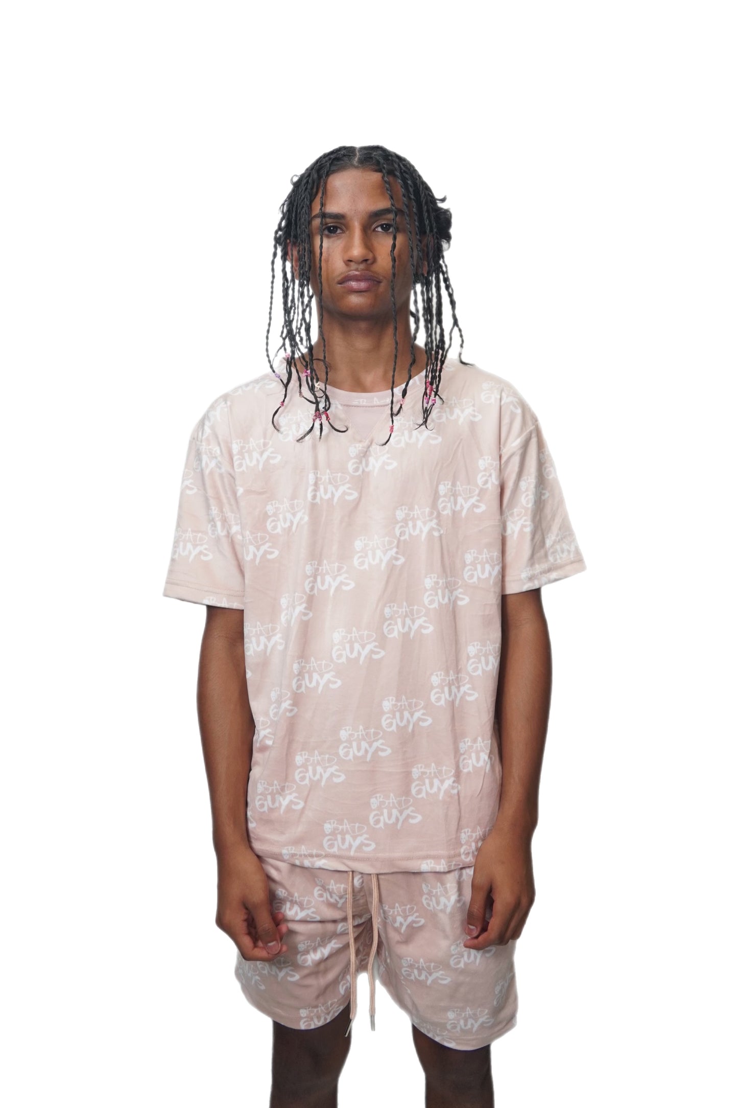 Essential Lux Shirt & Shorts Set (Cream)